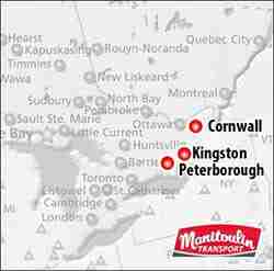 2016 Faster and more reliable ground transport service in Southeastern Ontario